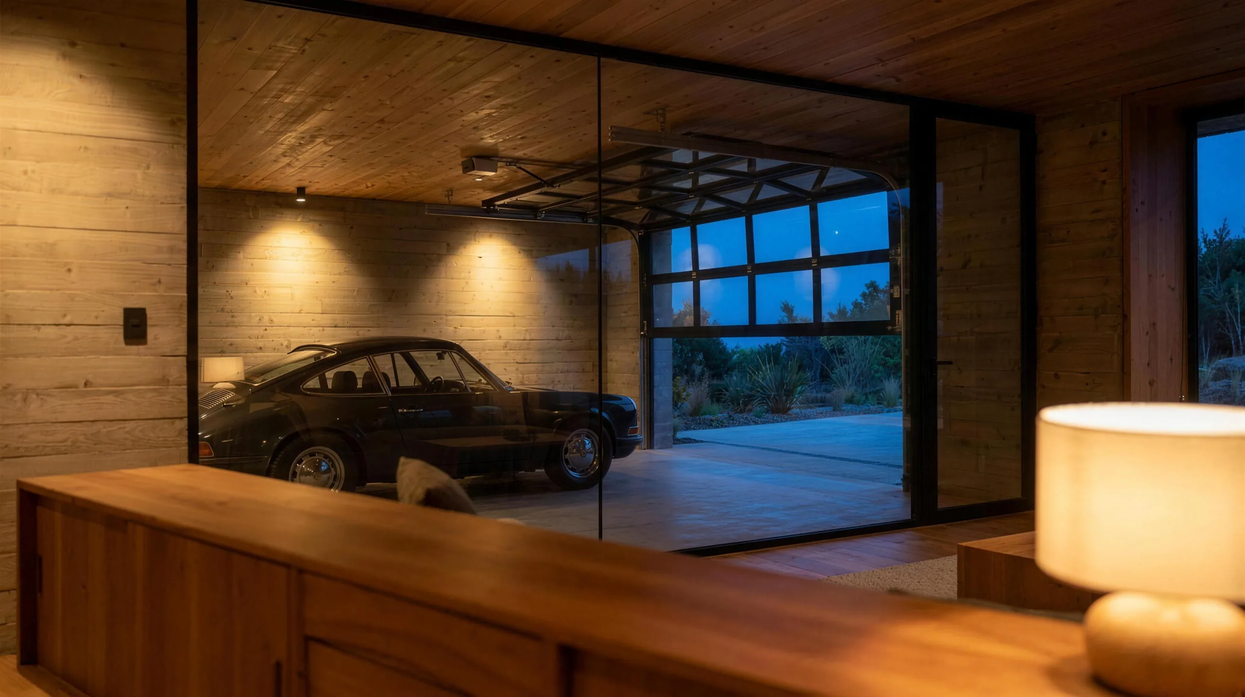 La vitrina · interior de garaje privado